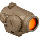 Приціл коліматорний Vortex Crossfire 2 MOA. Weaver. Tan