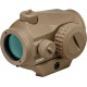 Приціл коліматорний Vortex Crossfire 2 MOA. Weaver. Tan