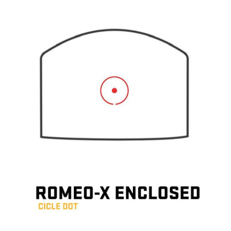 Приціл коліматорний Sig Optics ROMEO-X 2 MOA DOT&32 MOA CIRCLE, BLACK SORX1300