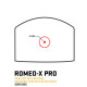 Приціл коліматорний Sig Optics ROMEO-X PRO FOOTPRINT, OPEN, 2 MOA DOT&32 MOA CIRCLE, BLACK SORX1000