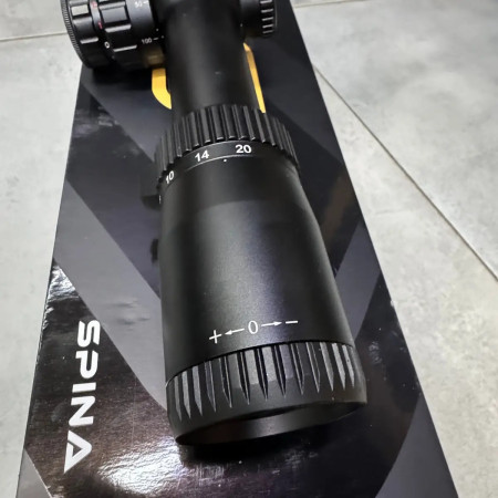 Оптический прицел Spina Optics SCOL-7, 2.5-20x50 SF IR, с креплением (кольца), подсветка