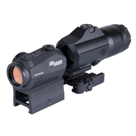Комплект Sig Optics колiматор ROMEO-MSR 2 MOA RED DOT та магнiфер JULIET3-MICRO 3X22MM Комплект Sig Optics колiматор ROMEO-MSR 2 MOA RED DOT та магнiфер JULIET3-MICRO 3X22MM