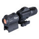 Комплект Sig Optics колiматор ROMEO-MSR 2 MOA RED DOT та магнiфер JULIET3-MICRO 3X22MM