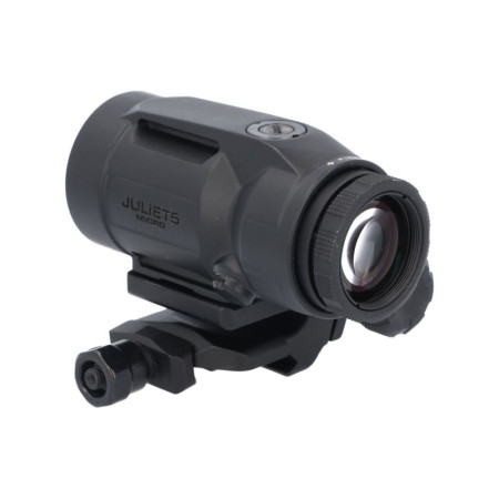 Збільшувач Sig Optics 5Х JULIET5-MICRO 5X24MM, PUSH-BUTTON MOUNT WITH SPACERS, BLACK