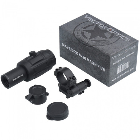 Оптичний збільшувач Vector Optics Maverick 5x26 w/ Flip Side