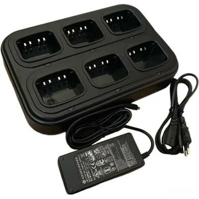 Зарядное устройство для 6 аккумуляторов Motorola DP4400e/dd4800e/r7/r7a/dp4600