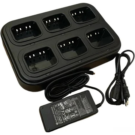 Зарядное устройство для 6 аккумуляторов Motorola DP4400e/dd4800e/r7/r7a/dp4600 Зарядное устройство для 6 аккумуляторов Motorola DP4400e/dd4800e/r7/r7a/dp4600