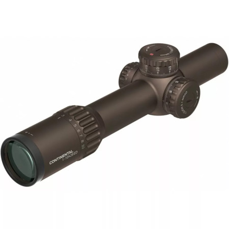 Приціл оптичний Vector Optics Continental 1-10x28 (34mm) illum. ED FFP VET-CTR FDE