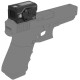 Прицел коллиматорный Vector Optics Frenzy Plus 1x18x20 Enclosed SOL Multi Reticle VOD
