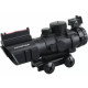 Оптичний приціл Vector Optics C1 4x32 Red, Green, Blue Chevron