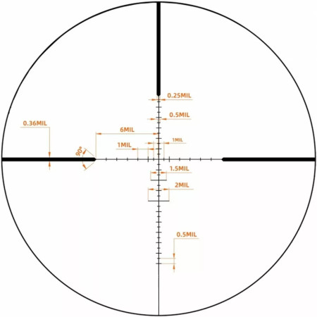 Приціл оптичний Vector Optics SOI 4-12x40 (30 мм) AO SFP VNM-1 MIL