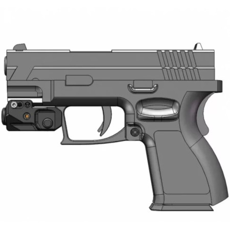 Лазерний цілевказівник Vector Optics Viperay Scrapper пістолетний зелений лазер FDE
