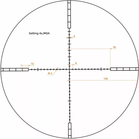 Приціл оптичний Vector Optics ZOD 1-4x20 (25.4 мм) SFP VMD-2
