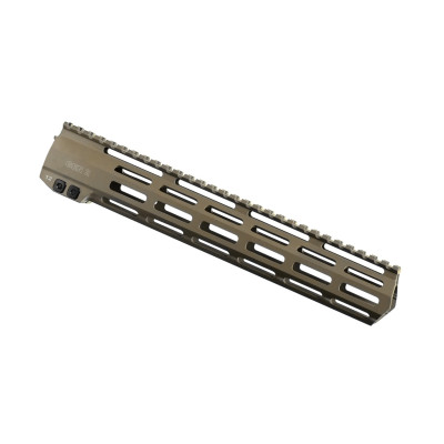 Цівка XGUN Hundguards MK2 9″ для AR15 M-LOK. FDE