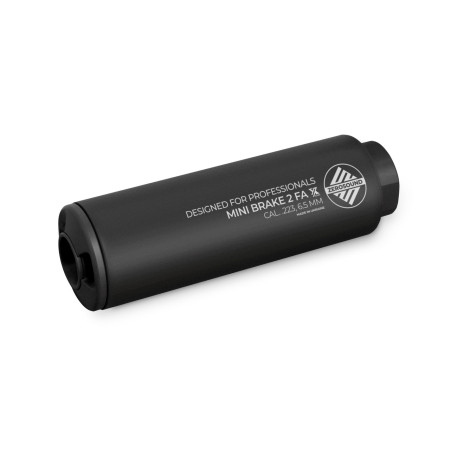 Саундмодератор Zerosound TITAN MINI BRAKE II Full Auto кал. 223 Rem (в комплекті с ДГК) різьба 1/2-28. Вlack Саундмодератор Zerosound TITAN MINI BRAKE II Full Auto кал. 223 Rem (в комплекті с ДГК) різьба 1/2-28. Вlack
