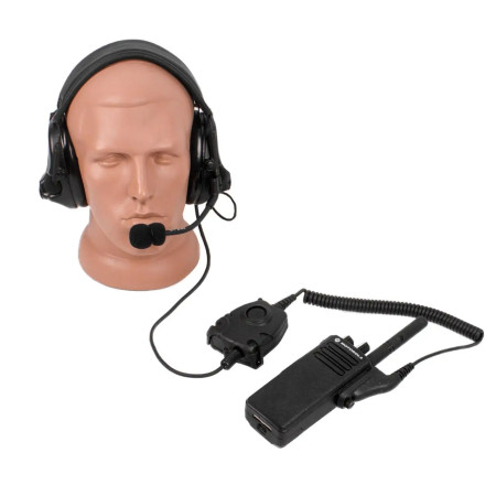Кнопка PTT Nexus U-94A/U під Motorola серії DP4400/4600/4800 для гарнітур MSA Sordin