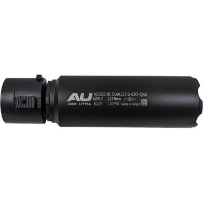 Саундмодератор Ase Utra DUAL556-S-QM2 Short Black кал. 224 QM2