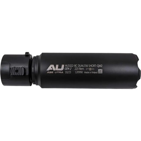 Саундмодератор Ase Utra DUAL556-S-QM2 Short Black кал. 224 QM2 Саундмодератор Ase Utra DUAL556-S-QM2 Short Black кал. 224 QM2