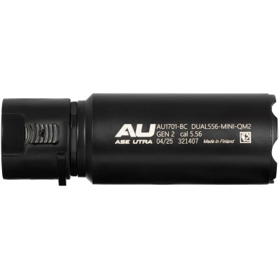 Саундмодератор Ase Utra DUAL556-Mini-QM2 Short Black кал. 224 QM2