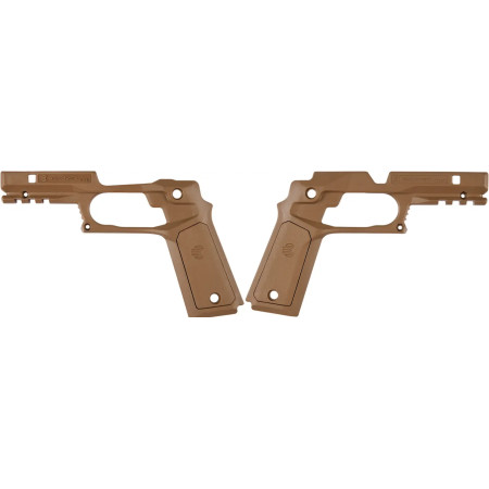 Накладки на руків’я Recover Tactical CC3P Tan для 1911 Black/Tan