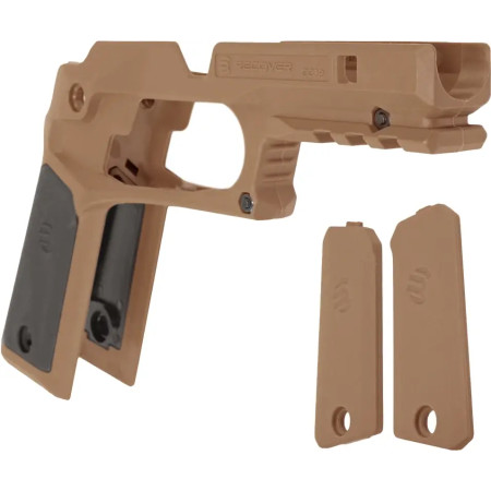 Накладки на руків’я Recover Tactical CC3P Tan для 1911 Black/Tan Накладки на руків’я Recover Tactical CC3P Tan для 1911 Black/Tan