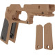Накладки на руків’я Recover Tactical CC3P Tan для 1911 Black/Tan