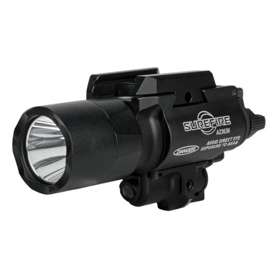 Підствольний ліхтар WADSN X400 SF Ultra з червоним лазером