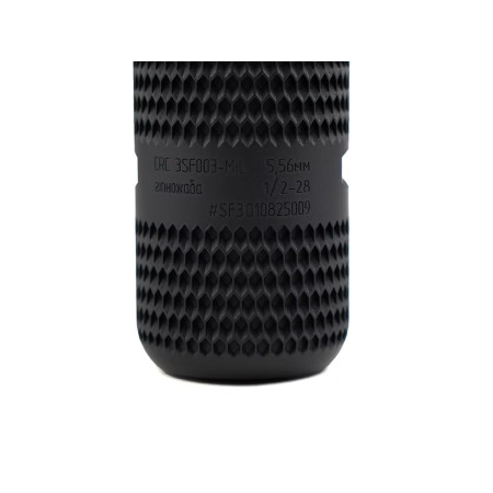 Саундмодератор-пламегаситель Гипножаба на 1/2"-28, 5.56 мм Black CRC 3SF003-MIL