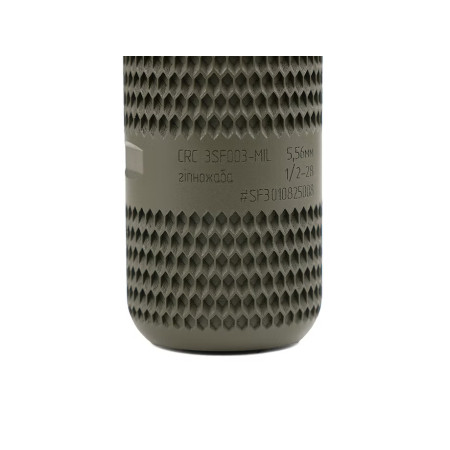 Саундмодератор-пламегаситель Гипножаба на 1/2"-28, 5.56 мм Olive CRC 3SF003-MIL
