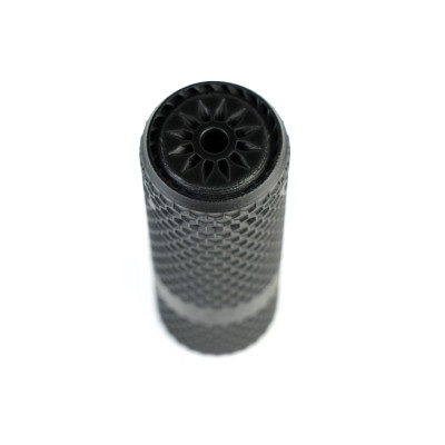 Саундмодератор-полумʼягасник Мініжаба на М24x1.5, 5.45 мм АК-74 Black CRC 3SF002-MIL