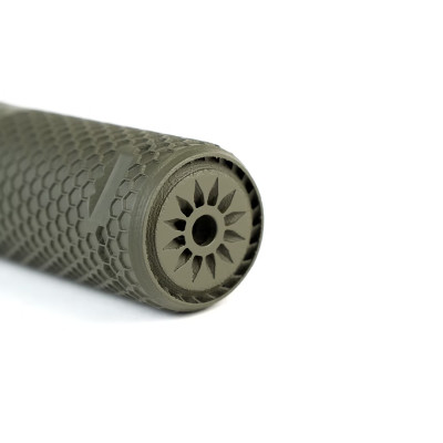 Саундмодератор-полум-ягаситель Мини-лягушка на 1/2"-28, 5.56 мм AR Olive CRC 3SF002-MIL
