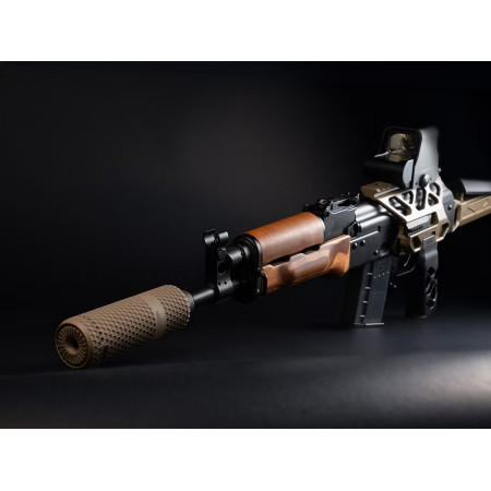 Саундмодератор-полумʼягасник Мініжаба, M14x1 LH, 556/545 WBP Coyote CRC 3SF002-MIL